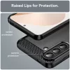 Techsuit - Carbon szilikon tok - Samsung Galaxy A57 5G - Fekete