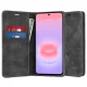 Techsuit - Confy Cover kinyitható tok - Samsung Galaxy A37 5G - Fekete