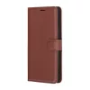 Techsuit - Leather Folio kinyitható tok - Samsung Galaxy A37 5G / A36 5G - Barna