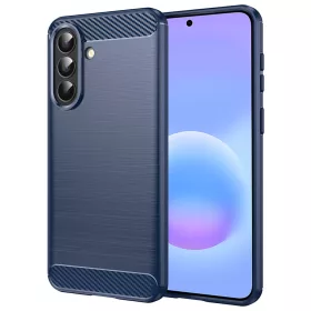   Techsuit - Carbon szilikon tok - Samsung Galaxy A57 5G - Kék