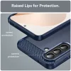Techsuit - Carbon szilikon tok - Samsung Galaxy A57 5G - Kék