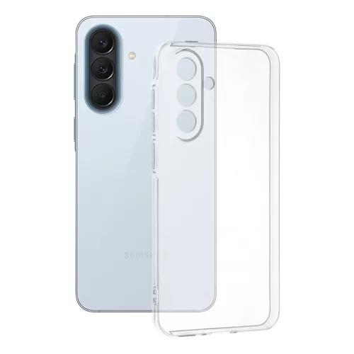 Techsuit - Clear Silicone tok - Samsung Galaxy A57 5G - Átlátszó
