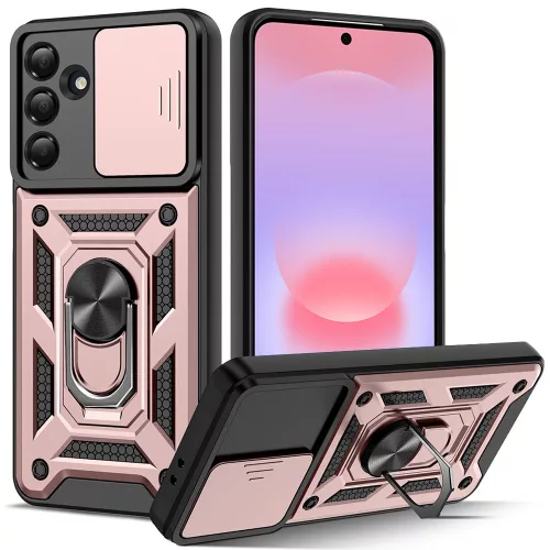 Techsuit - CamShield ütésálló tok - Samsung Galaxy A37 5G - Rosegold