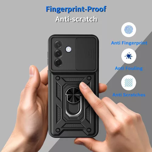 Techsuit - CamShield ütésálló tok - Samsung Galaxy A37 5G - Zöld
