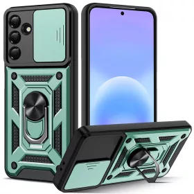  Techsuit - CamShield ütésálló tok - Samsung Galaxy A57 5G - Zöld