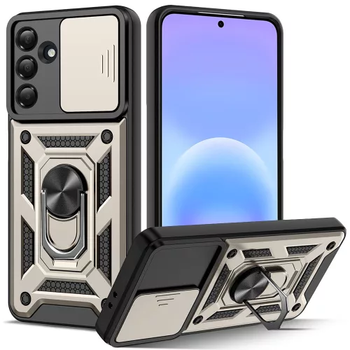 Techsuit - CamShield ütésálló tok - Samsung Galaxy A57 5G - Arany