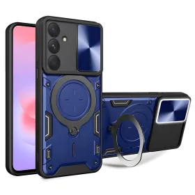   Techsuit - CamGuard Pro ütésálló tok - Samsung Galaxy A37 5G - Kék