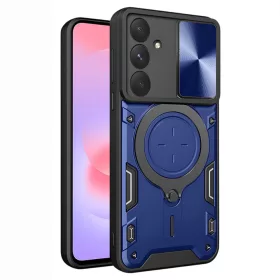   Techsuit - CamGuard Pro tok ütésálló tok - Samsung Galaxy A37 5G - Kék