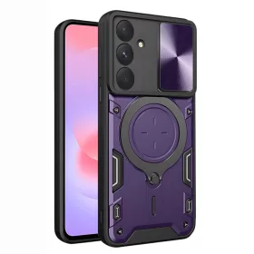   Techsuit - CamGuard Pro tok ütésálló tok - Samsung Galaxy A37 5G - Lila