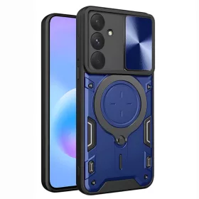   Techsuit - CamGuard Pro tok ütésálló tok - Samsung Galaxy A57 5G - Kék