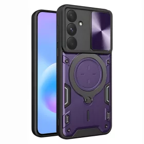   Techsuit - CamGuard Pro tok ütésálló tok - Samsung Galaxy A57 5G - Lila