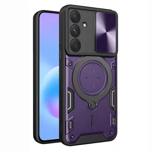 Techsuit - CamGuard Pro tok ütésálló tok - Samsung Galaxy A57 5G - Lila