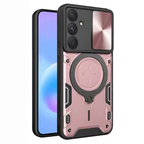   Techsuit - CamGuard Pro tok ütésálló tok - Samsung Galaxy A57 5G - Rosegold