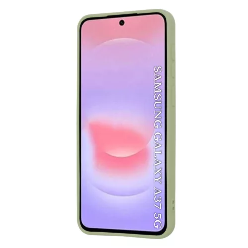Techsuit - SoftFlex szilikon tok - Samsung Galaxy A37 5G / A36 5G - Matcha zöld