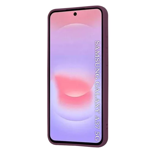 Techsuit - SoftFlex szilikon tok - Samsung Galaxy A37 5G / A36 5G - Bordó