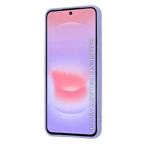 Techsuit - SoftFlex szilikon tok - Samsung Galaxy A37 5G / A36 5G - Világos lila