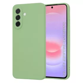   Techsuit - SoftFlex szilikon tok - Samsung Galaxy A37 5G / A36 5G - Mentazöld