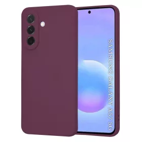   Techsuit - SoftFlex szilikon tok - Samsung Galaxy A57 5G - Bordó