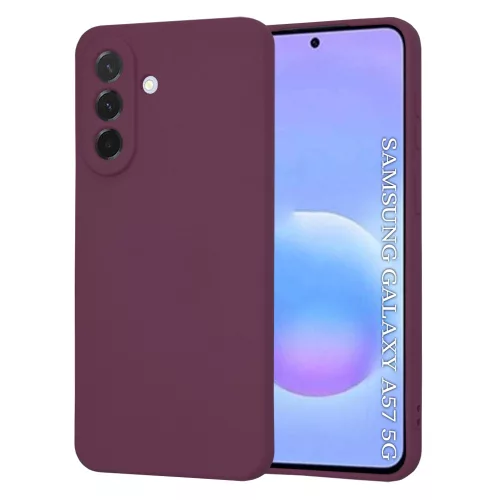 Techsuit - SoftFlex szilikon tok - Samsung Galaxy A57 5G - Bordó