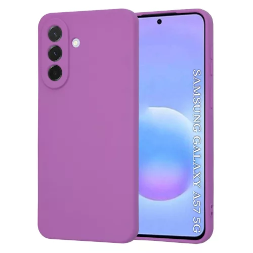 Techsuit - SoftFlex szilikon tok - Samsung Galaxy A57 5G - Lila