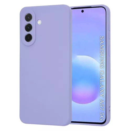 Techsuit - SoftFlex szilikon tok - Samsung Galaxy A57 5G - Világos lila