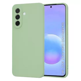   Techsuit - SoftFlex szilikon tok - Samsung Galaxy A57 5G - Mentazöld