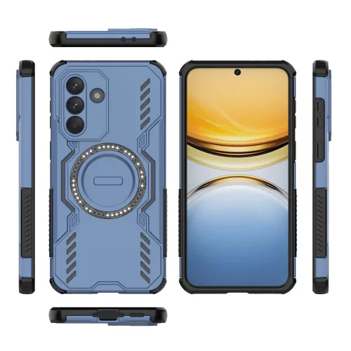 Techsuit - ArmorMag ütésálló tok - Samsung Galaxy A37 5G - Kék