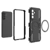 Techsuit - ArmorMag ütésálló tok - Samsung Galaxy A57 5G - Fekete