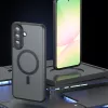 Techsuit - PureFrost MagSafe Ütésálló tok Ütésálló tok - Samsung Galaxy A37 5G - Matt fekete