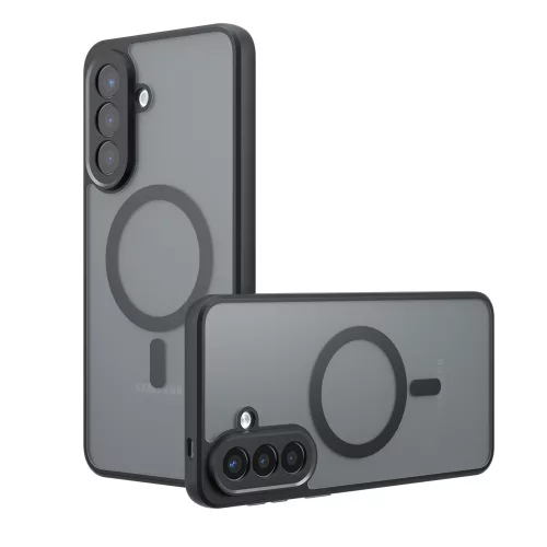 Techsuit - PureFrost MagSafe Ütésálló tok Ütésálló tok - Samsung Galaxy A57 5G - Matt fekete