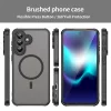 Techsuit - HaloFrost II MagSafe tok - Samsung Galaxy A37 5G - Fekete