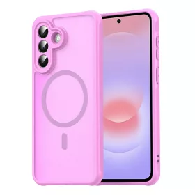   Techsuit - HaloFrost II MagSafe tok - Samsung Galaxy A37 5G - Rózsaszín