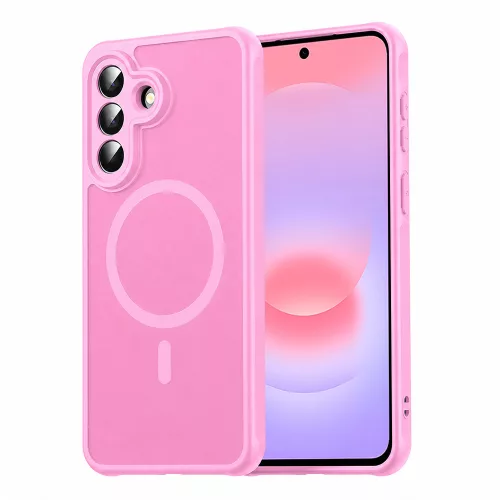 Techsuit - HaloFrost II MagSafe tok - Samsung Galaxy A37 5G - Rózsaszín
