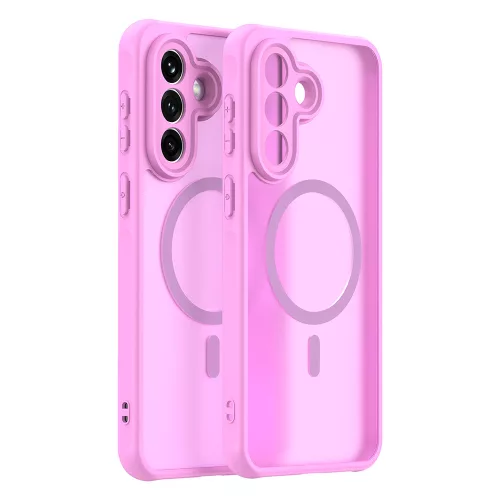 Techsuit - HaloFrost II MagSafe tok - Samsung Galaxy A37 5G - Rózsaszín