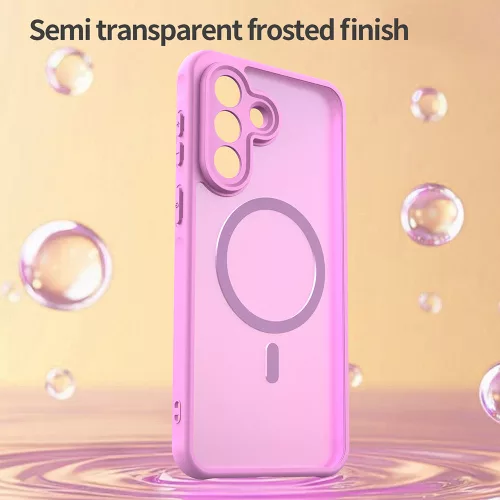 Techsuit - HaloFrost II MagSafe tok - Samsung Galaxy A37 5G - Rózsaszín