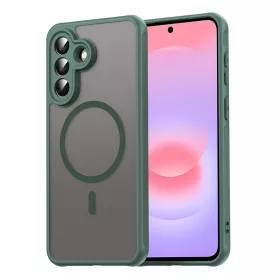   Techsuit - HaloFrost II MagSafe tok - Samsung Galaxy A37 5G - Zöld