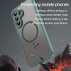 Techsuit - HaloFrost II MagSafe tok - Samsung Galaxy A37 5G - Zöld