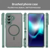 Techsuit - HaloFrost II MagSafe tok - Samsung Galaxy A37 5G - Zöld
