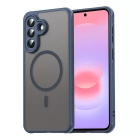   Techsuit - HaloFrost II MagSafe tok - Samsung Galaxy A37 5G - Sötétkék
