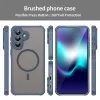 Techsuit - HaloFrost II MagSafe tok - Samsung Galaxy A37 5G - Sötétkék