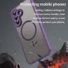 Techsuit - HaloFrost II MagSafe tok - Samsung Galaxy A37 5G - Lila