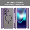 Techsuit - HaloFrost II MagSafe tok - Samsung Galaxy A37 5G - Lila