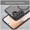 Techsuit - HaloFrost II MagSafe tok - Samsung Galaxy A57 5G - Fekete