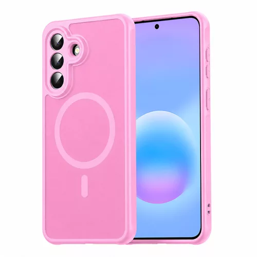 Techsuit - HaloFrost II MagSafe tok - Samsung Galaxy A57 5G - Rózsaszín