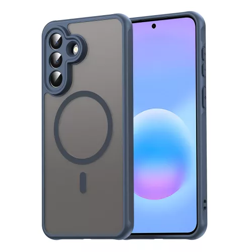Techsuit - HaloFrost II MagSafe tok - Samsung Galaxy A57 5G - Sötétkék