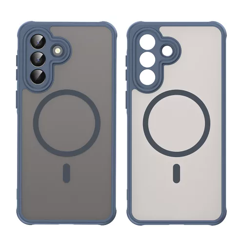 Techsuit - HaloFrost II MagSafe tok - Samsung Galaxy A57 5G - Sötétkék