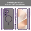 Techsuit - HaloFrost II MagSafe tok - Samsung Galaxy A57 5G - Lila
