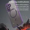 Techsuit - HaloFrost II MagSafe tok - Samsung Galaxy A57 5G - Lila