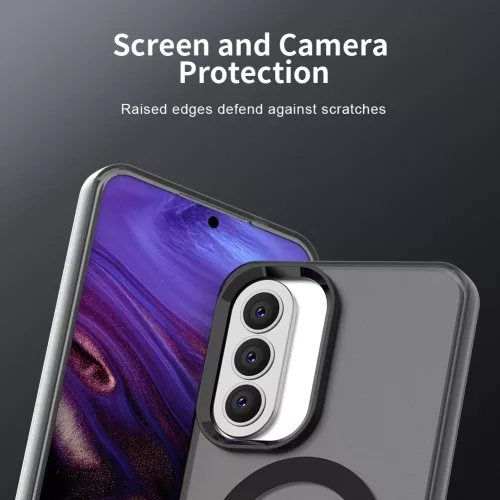 Techsuit - CandyCase MagSafe tok - Samsung Galaxy A37 5G - Fekete