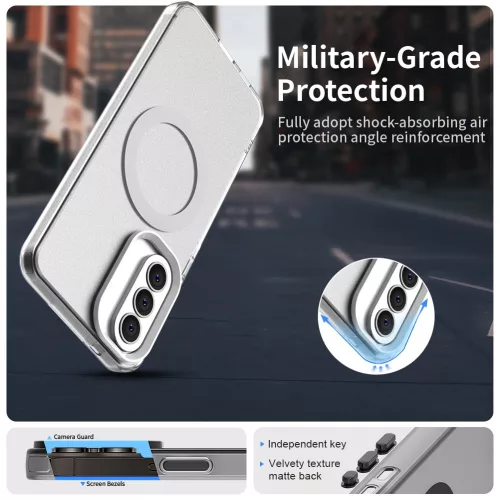 Techsuit - CandyCase MagSafe tok - Samsung Galaxy A37 5G - Fehér